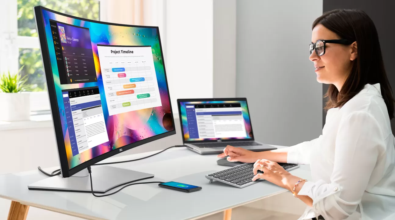 Màn hình Dell UltraSharp 38 Curved USB-C Hub - U3824DW